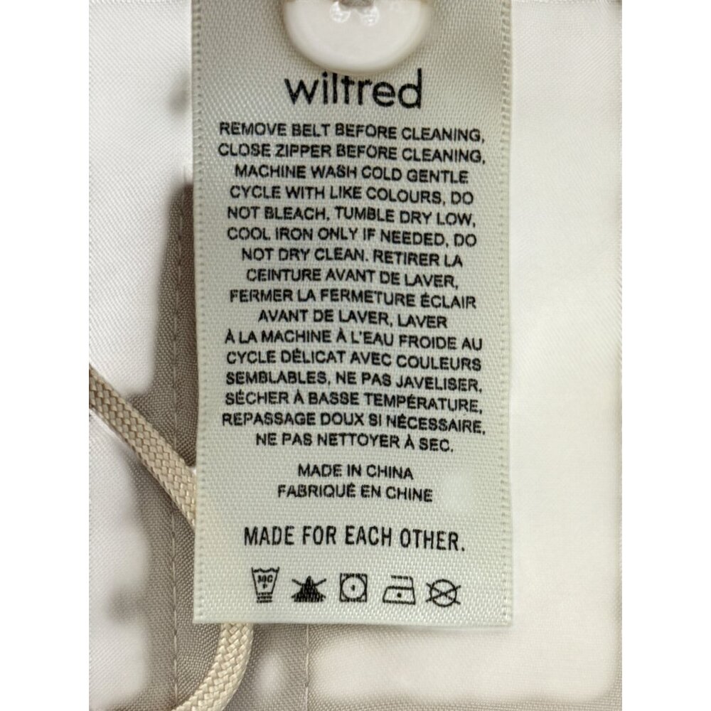 Wilfred Womens Beige Belted High-Waisted Shorts Size 2 - Picture 6 of 7